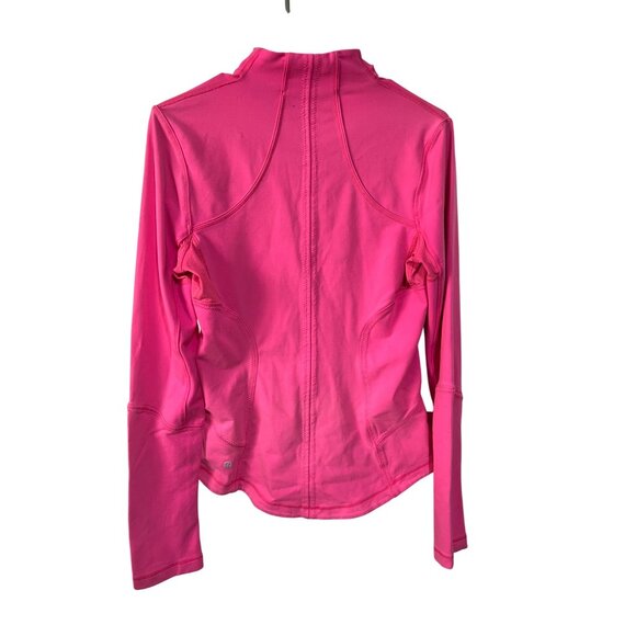 Lululemon Pink Define Zip-Up Jacket Womens Size 8 Cotton/Spandex Fitted Athleti - Picture 3 of 8
